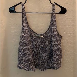 Kimchi Blue Floral Print Crop Top